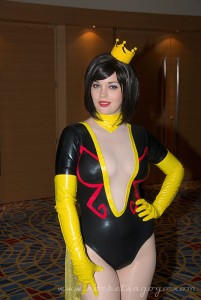 "Ruby Rocket as Dr. Mrs. The Monarch"